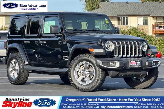 used 2021 Jeep Wrangler Unlimited car, priced at $36,790