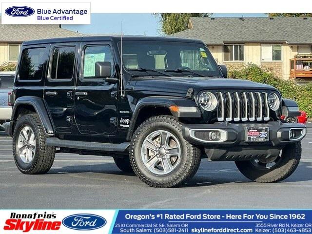 used 2021 Jeep Wrangler Unlimited car, priced at $36,490