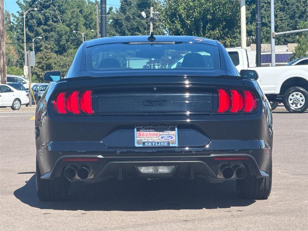 used 2021 Ford Mustang car, priced at $36,423
