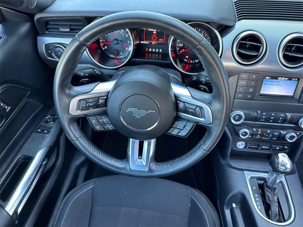 used 2021 Ford Mustang car, priced at $36,423