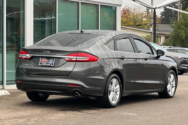 used 2018 Ford Fusion car, priced at $14,880