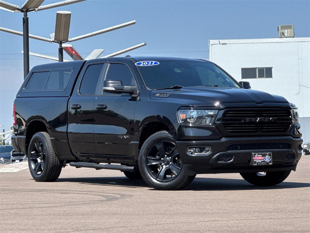 used 2021 Ram 1500 car, priced at $25,910