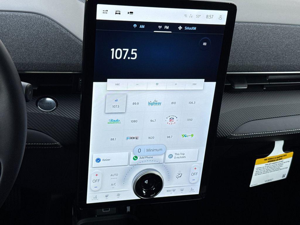 new 2025 Ford Mustang Mach-E car, priced at $52,660