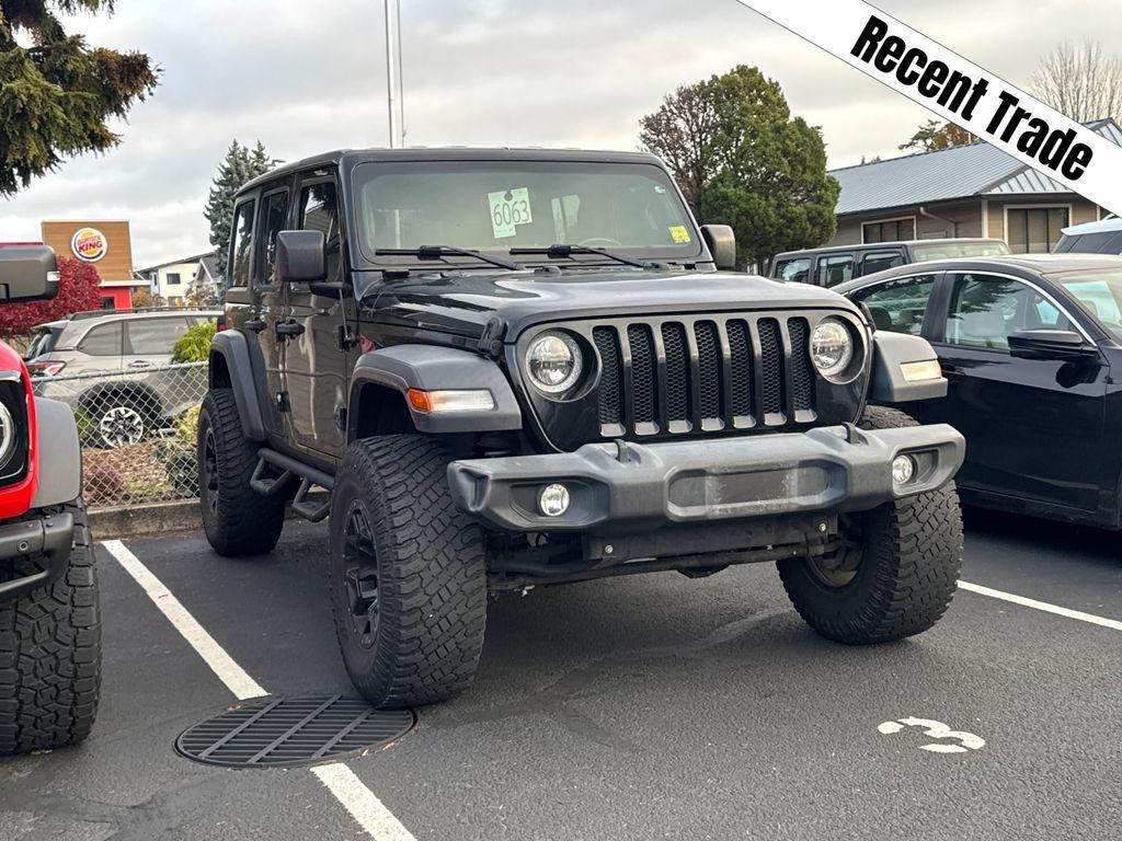 used 2018 Jeep Wrangler Unlimited car, priced at $21,830