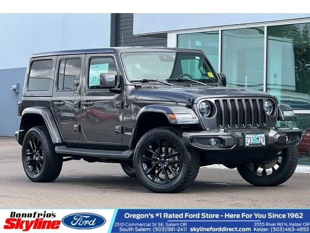 used 2021 Jeep Wrangler Unlimited car, priced at $41,490