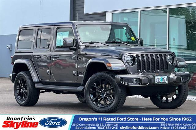 used 2021 Jeep Wrangler Unlimited car, priced at $44,990