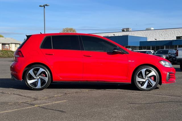 used 2021 Volkswagen Golf GTI car, priced at $22,990