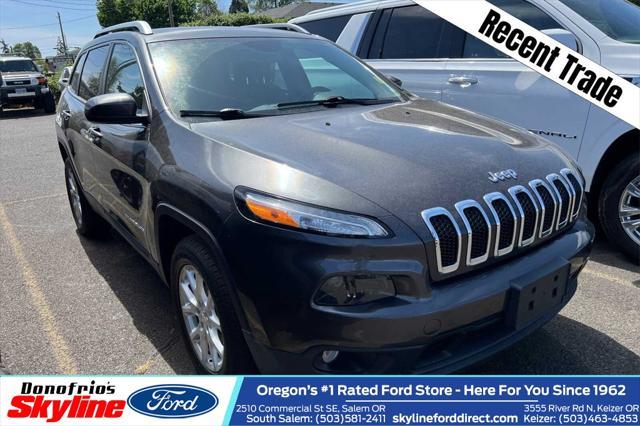 used 2015 Jeep Cherokee car, priced at $14,990