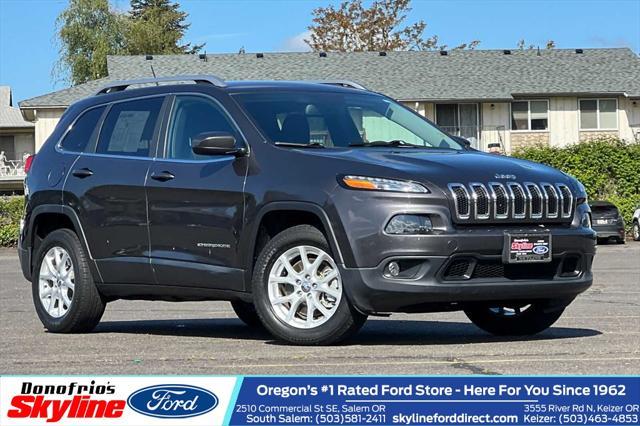 used 2015 Jeep Cherokee car, priced at $14,790