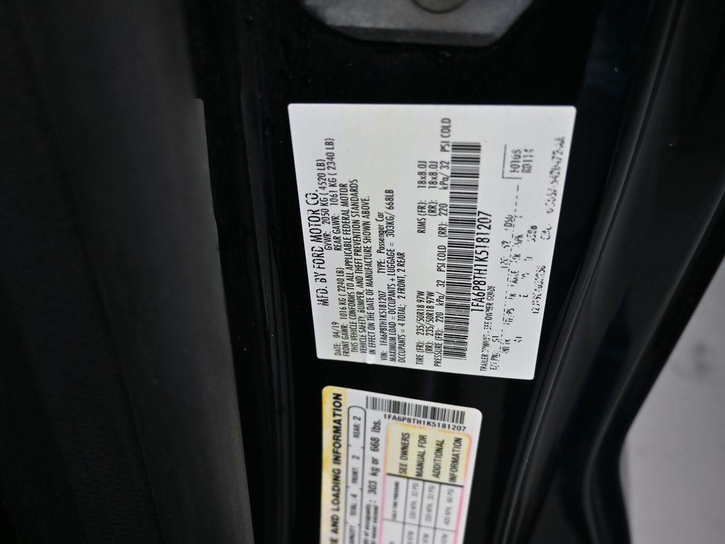 used 2019 Ford Mustang car, priced at $22,641