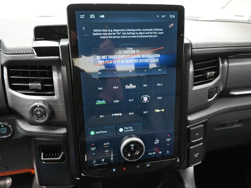 new 2025 Ford F-150 Lightning car, priced at $61,847