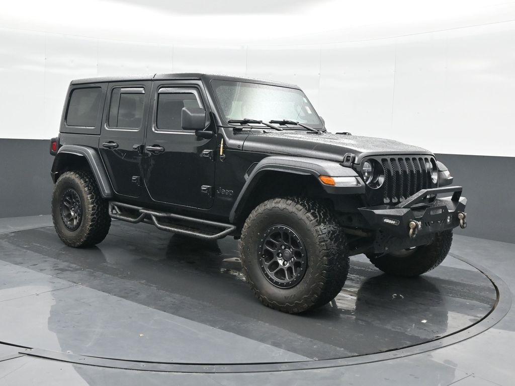 used 2022 Jeep Wrangler Unlimited car, priced at $36,294