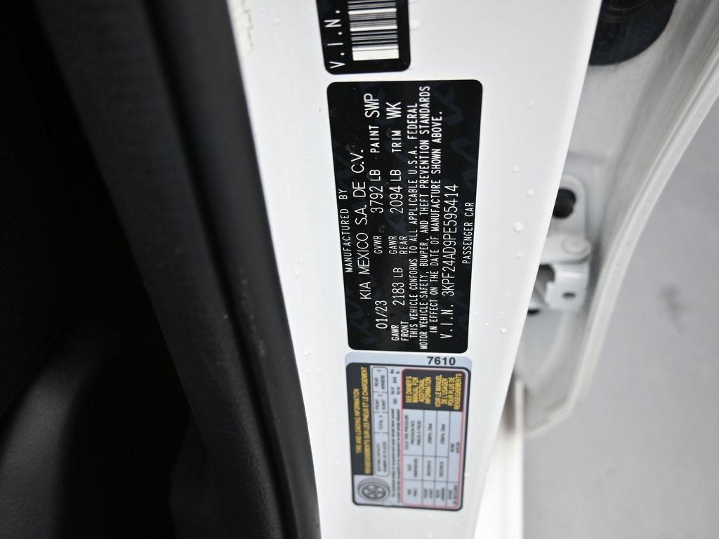 used 2023 Kia Forte car, priced at $18,245
