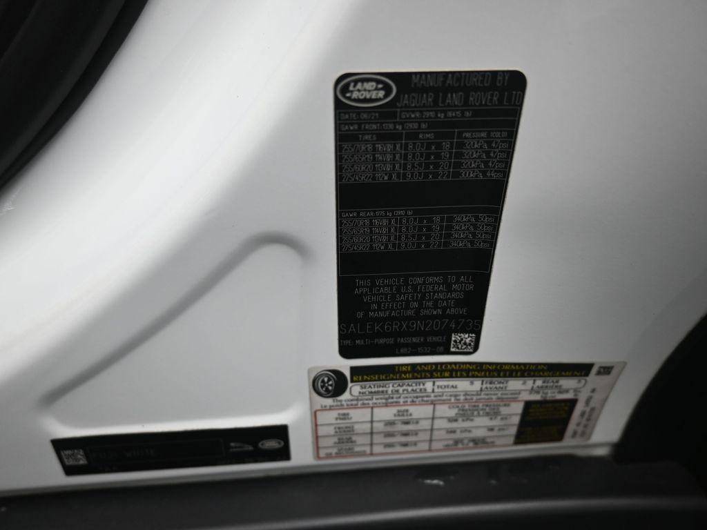 used 2022 Land Rover Defender car, priced at $36,995
