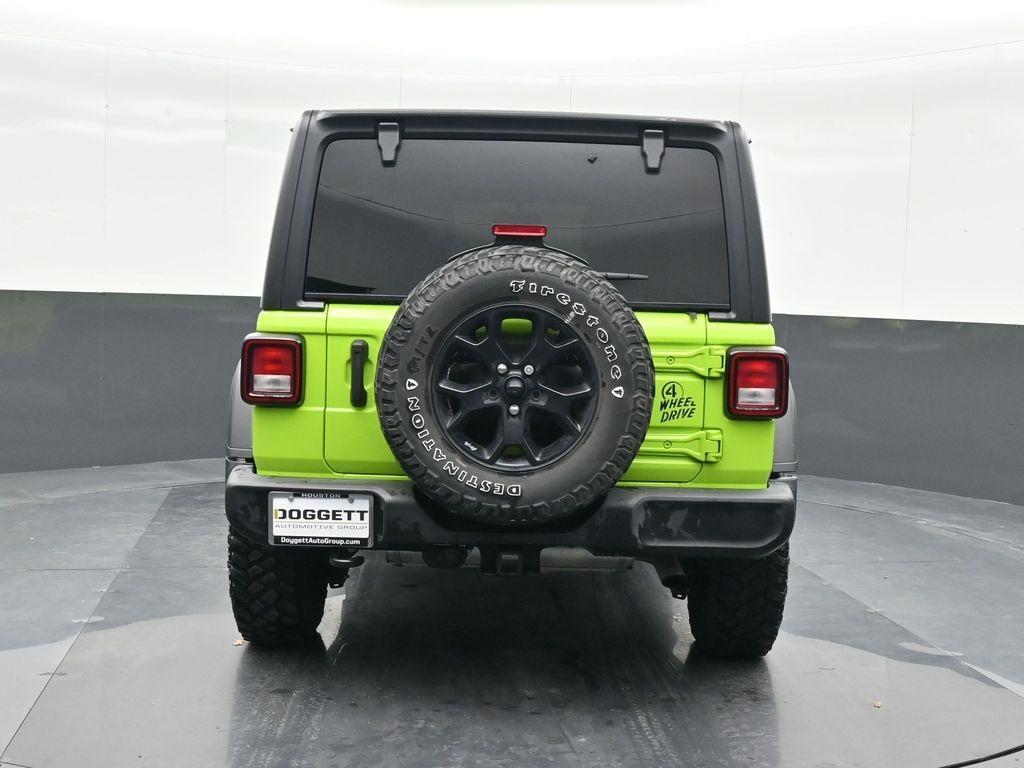 used 2021 Jeep Wrangler Unlimited car, priced at $30,993