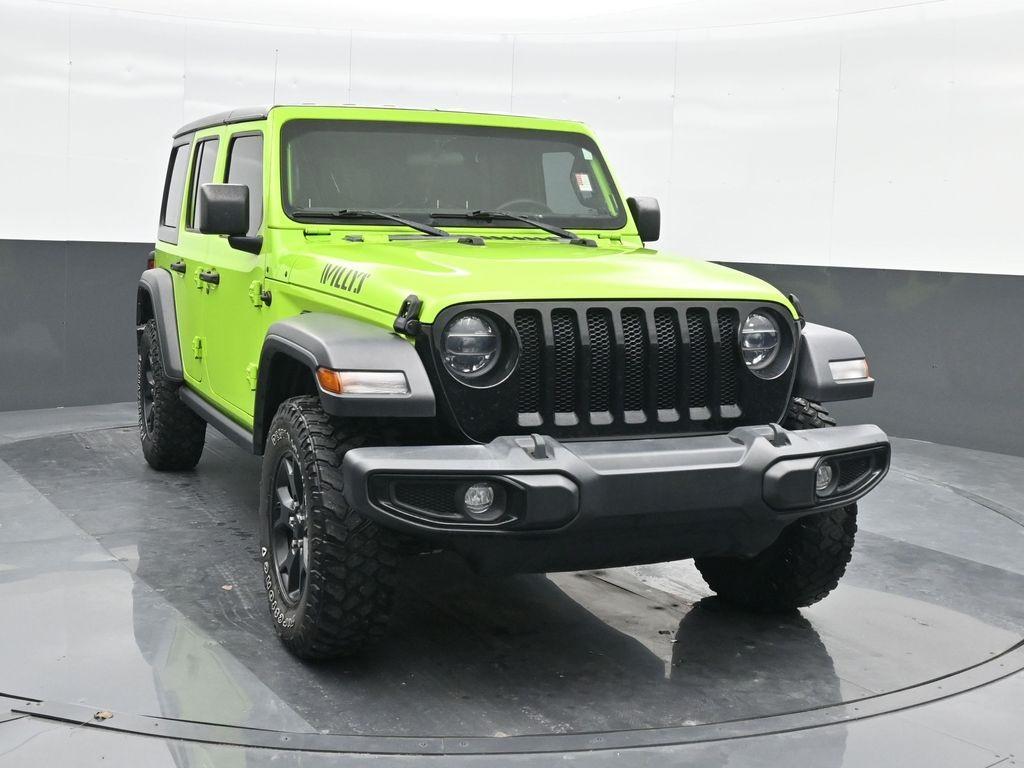 used 2021 Jeep Wrangler Unlimited car, priced at $30,993