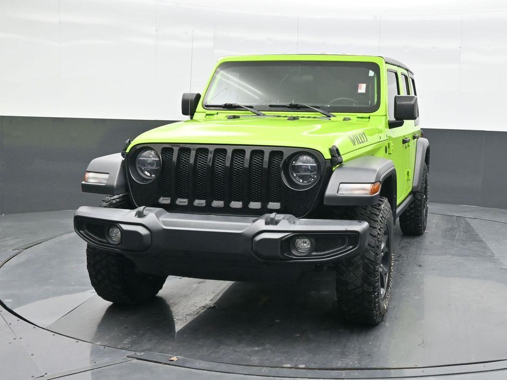 used 2021 Jeep Wrangler Unlimited car, priced at $30,993