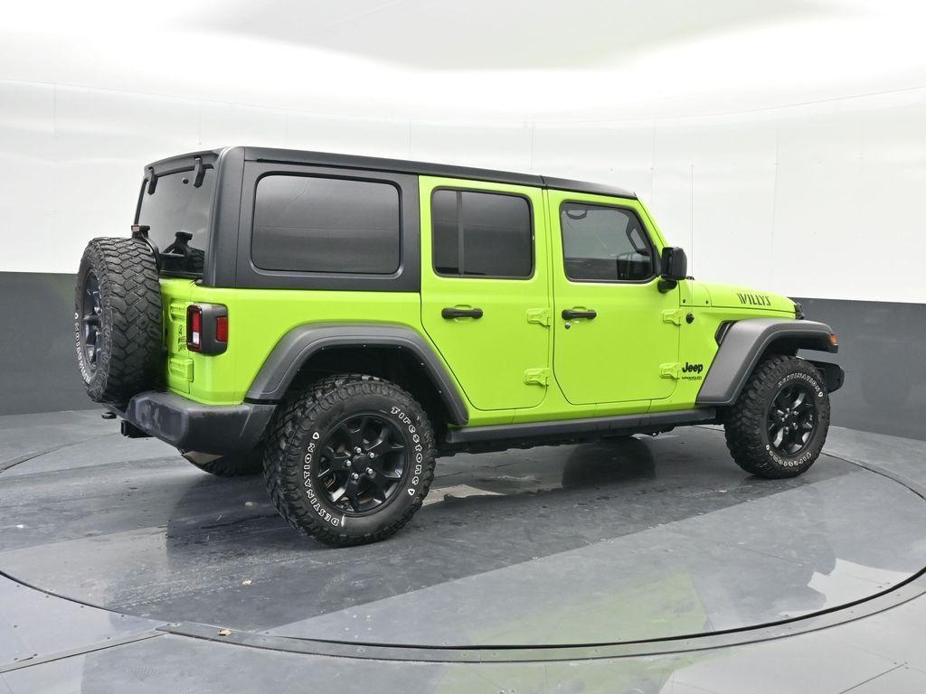 used 2021 Jeep Wrangler Unlimited car, priced at $30,993