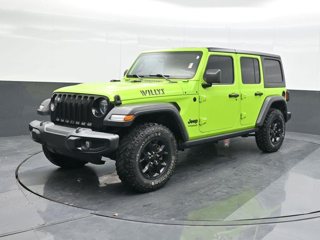 used 2021 Jeep Wrangler Unlimited car, priced at $30,993