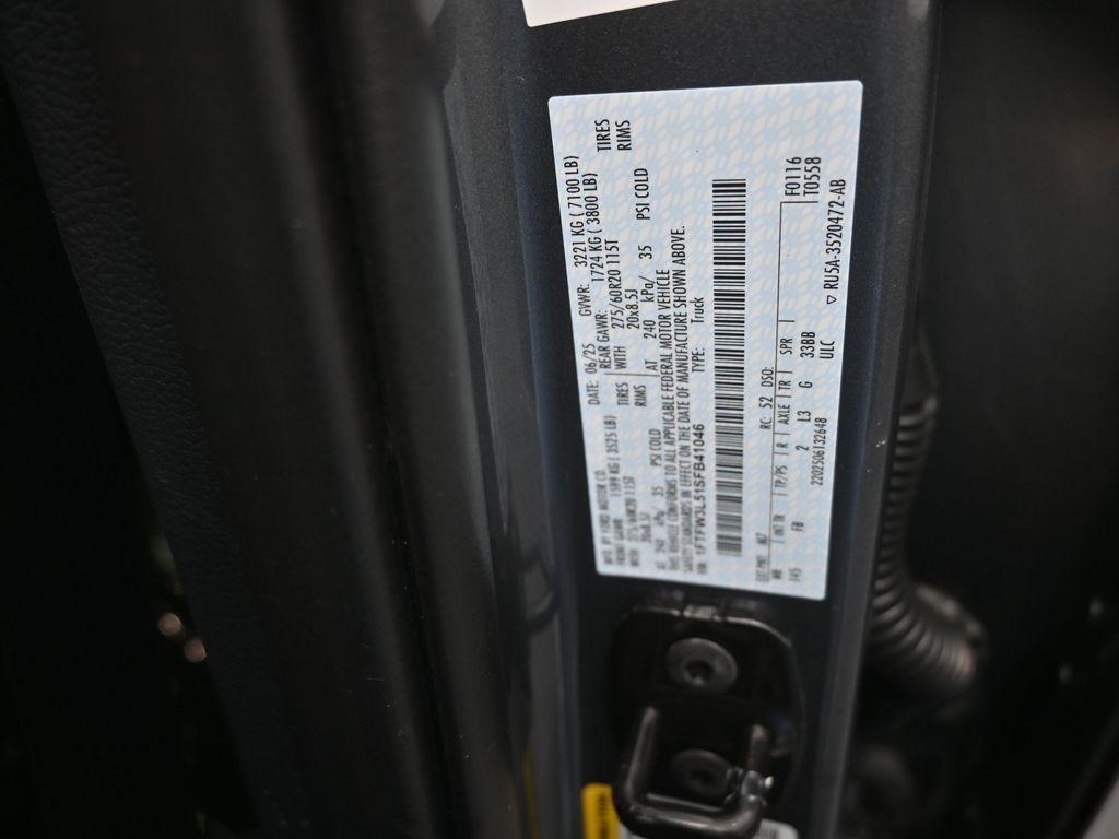 new 2025 Ford F-150 car, priced at $58,478