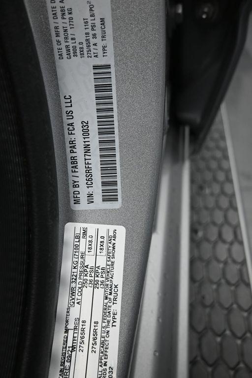 used 2022 Ram 1500 car, priced at $36,991