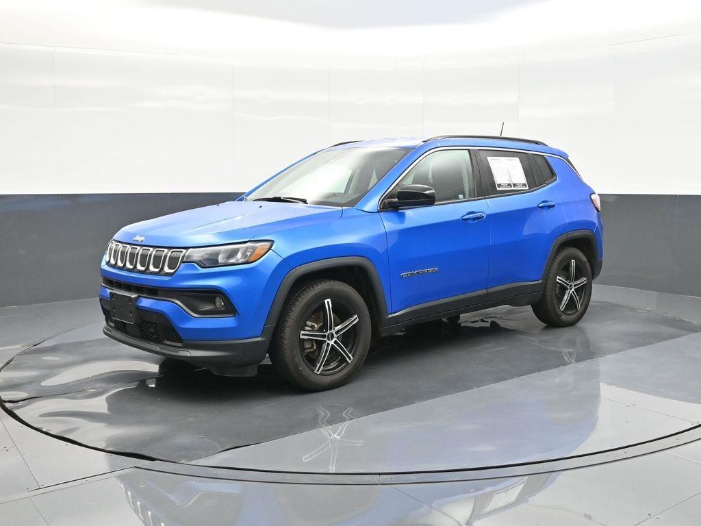 used 2022 Jeep Compass car, priced at $17,694