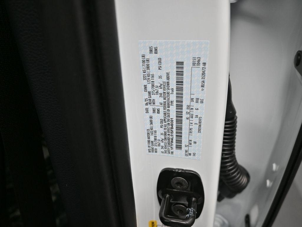 new 2025 Ford F-150 car, priced at $58,536