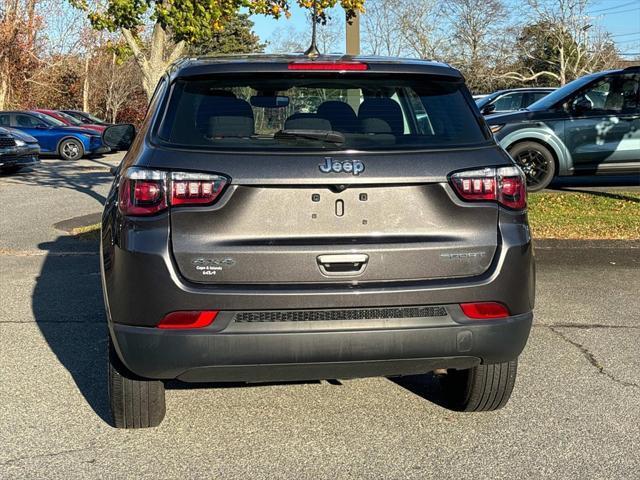 used 2021 Jeep Compass car, priced at $18,995