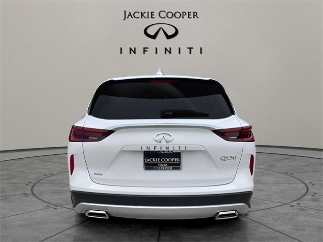 new 2025 INFINITI QX50 car, priced at $40,585