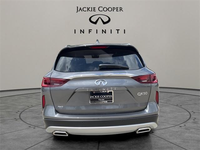 new 2025 INFINITI QX50 car, priced at $45,360