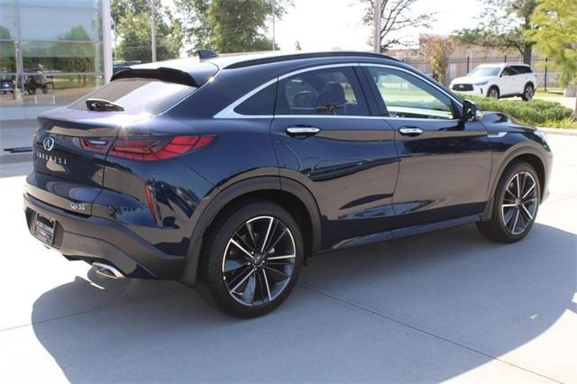 new 2025 INFINITI QX55 car, priced at $55,680