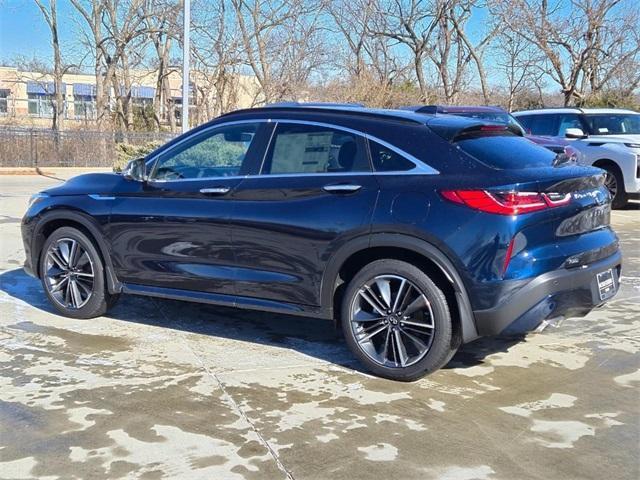 new 2025 INFINITI QX55 car, priced at $55,680