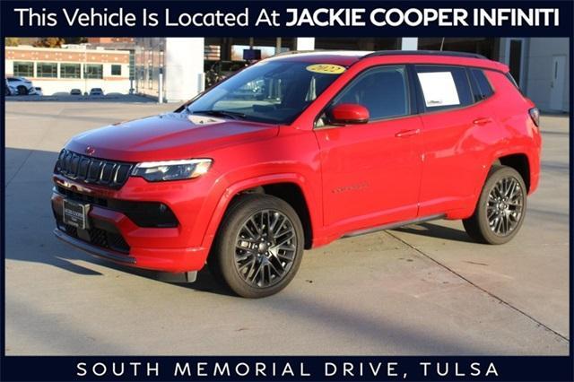 used 2022 Jeep Compass car, priced at $24,231