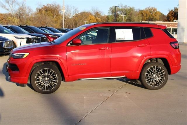 used 2022 Jeep Compass car, priced at $24,231