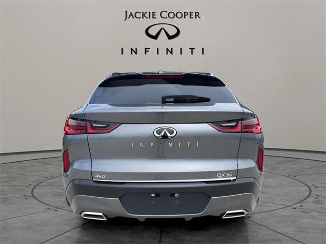 new 2025 INFINITI QX55 car, priced at $47,304