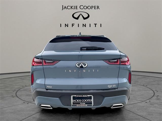 new 2025 INFINITI QX55 car, priced at $48,780
