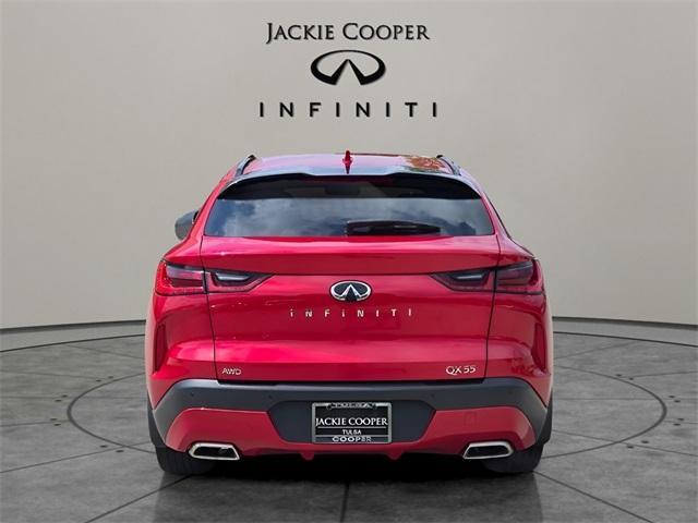 used 2022 INFINITI QX55 car, priced at $33,297