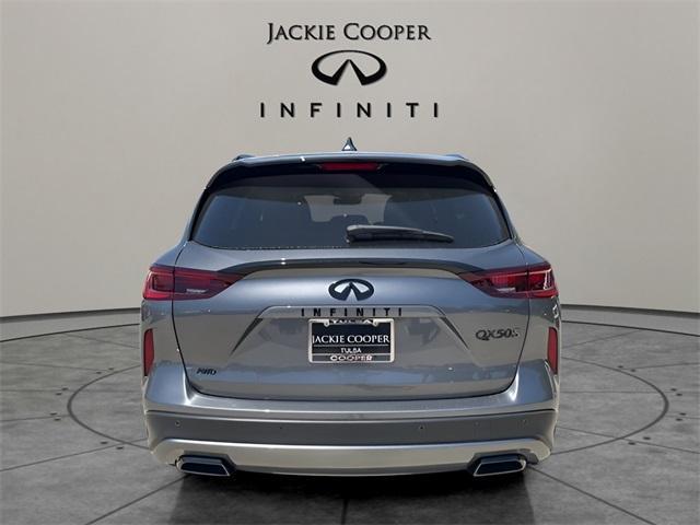new 2025 INFINITI QX50 car, priced at $47,748