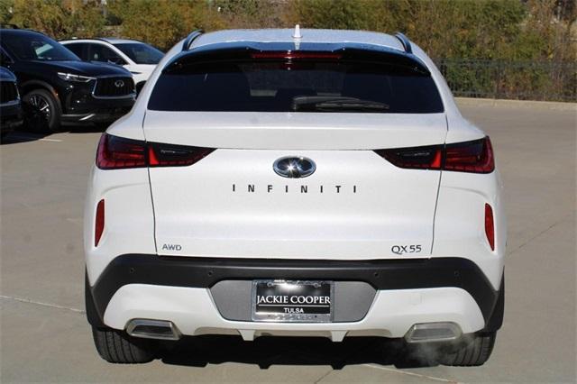 new 2025 INFINITI QX55 car, priced at $51,985