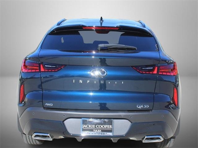 new 2025 INFINITI QX55 car, priced at $50,585