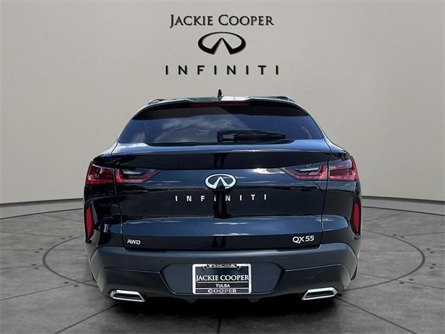 new 2025 INFINITI QX55 car, priced at $51,493