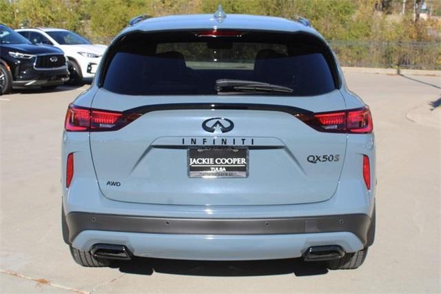 new 2025 INFINITI QX50 car, priced at $52,565