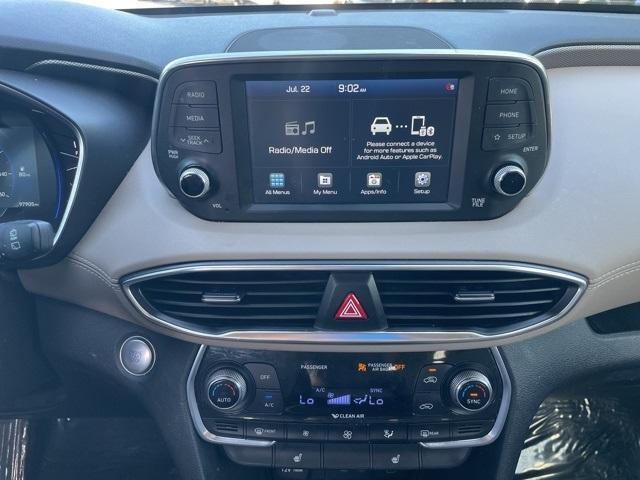 used 2020 Hyundai Santa Fe car, priced at $17,999