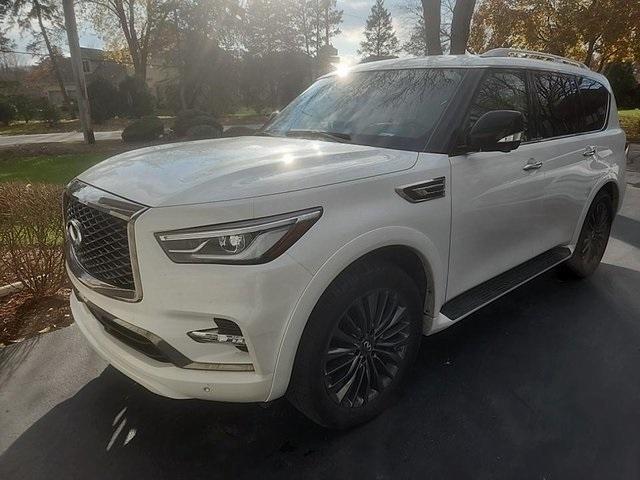 used 2023 INFINITI QX80 car, priced at $52,499