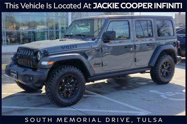 used 2020 Jeep Wrangler Unlimited car, priced at $26,478