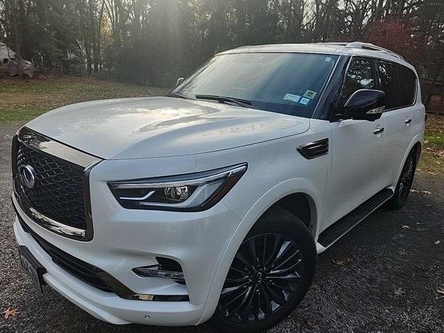 used 2023 INFINITI QX80 car, priced at $55,498