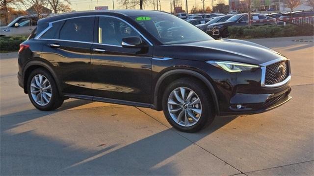 used 2021 INFINITI QX50 car, priced at $26,989