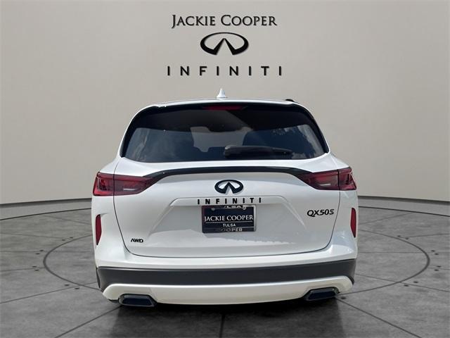 used 2025 INFINITI QX50 car, priced at $43,499