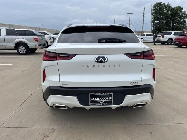 new 2025 INFINITI QX55 car, priced at $48,985