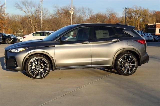 new 2025 INFINITI QX50 car, priced at $52,150